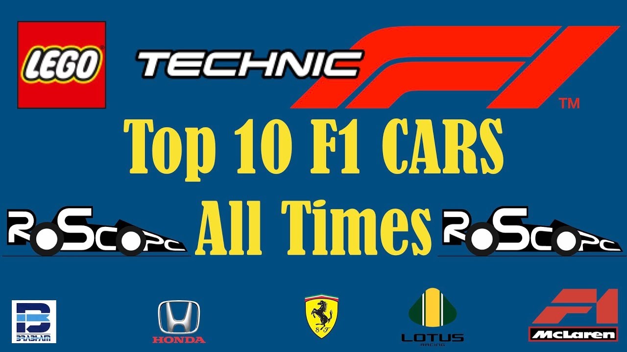 🏎️ Lego Technic Top 10 F1 Cars ALL TIME 🏎️