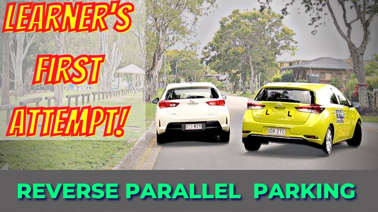 Reverse Parallel Parking Driving Lesson | He Parked Perfectly on First Attempt