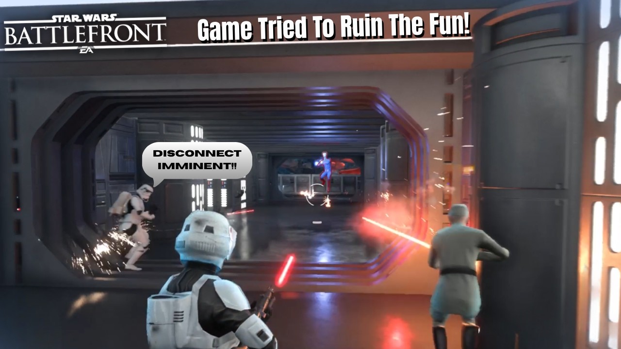 The Game Tried To Get Rid Of Me! Fun Defence on Battle Station - Ft DarthMaul516