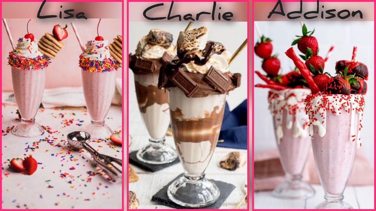 |Lisa Charlie or Addison 🍔 Food with my choice| Fast food, Desserts and cold drinks| #food #foodie