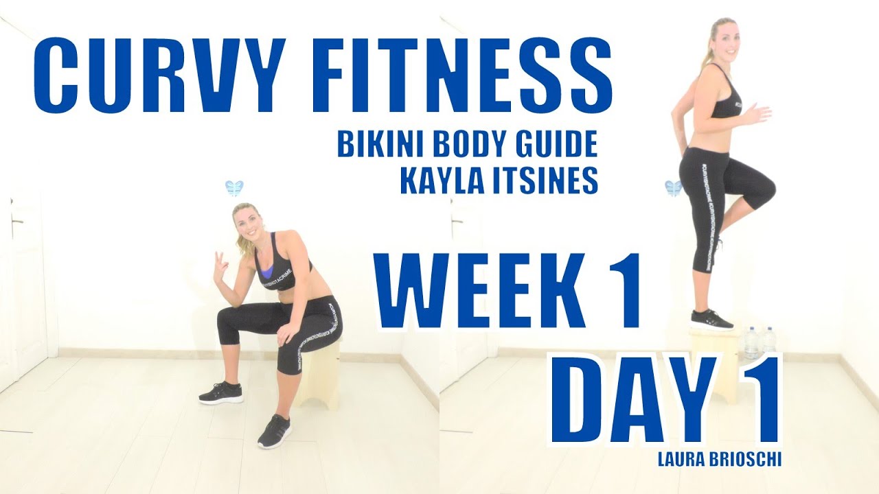 BIKINI BODY GUIDE  Kayla Itsines WEEK 1 - DAY 1 by Laura Brioschi