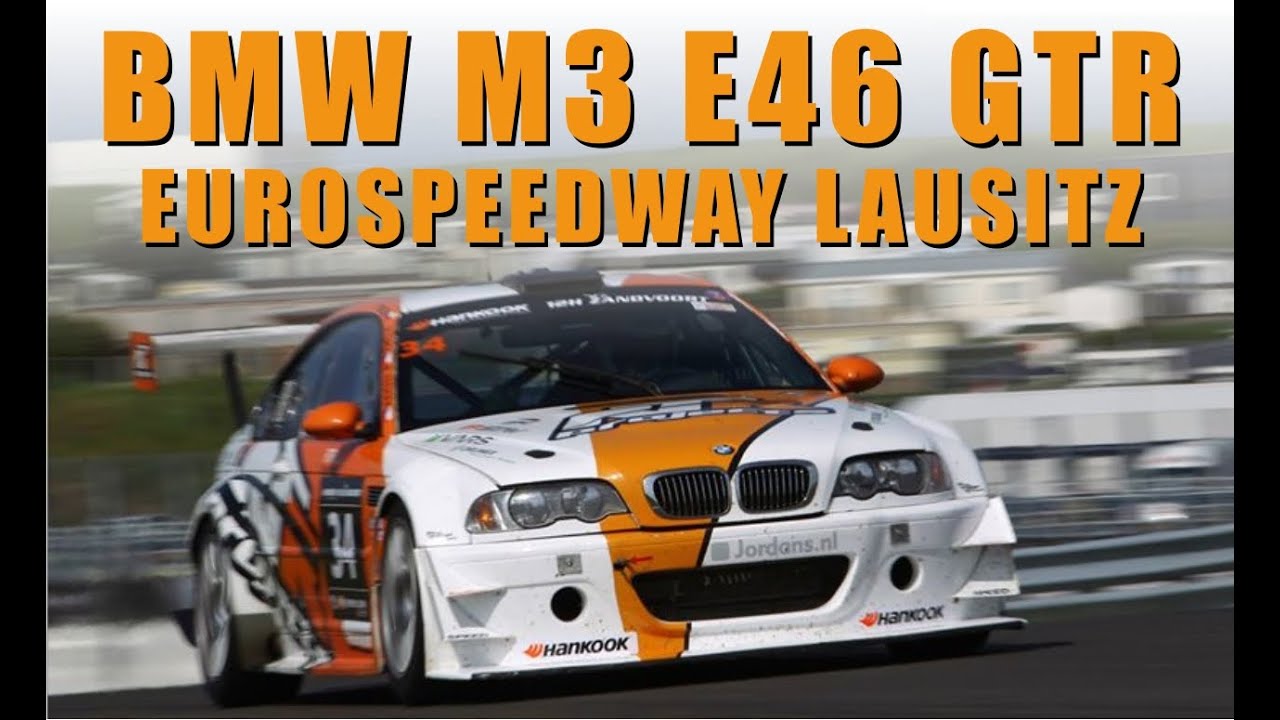 BMW M3 E46 GTR - Lausitzring GP | Flames from brakes | Carbonia Cup