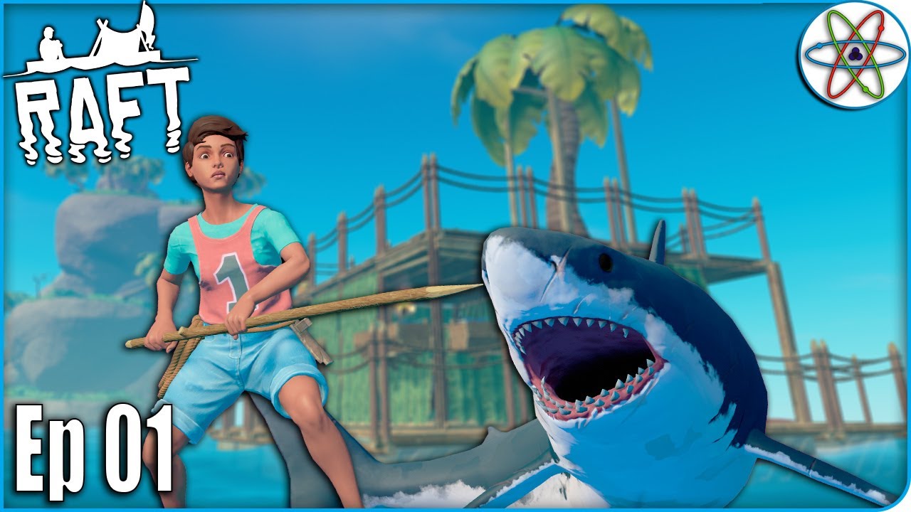Capítulo 01 - Sobrevivência em Alto Mar! | RAFT Ep 01 - Gameplay PT-BR