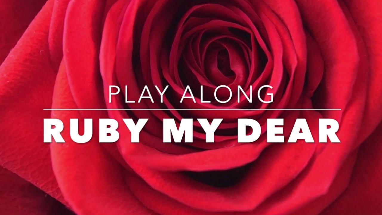 Ruby, My Dear (Monk) Backing track + music sheet