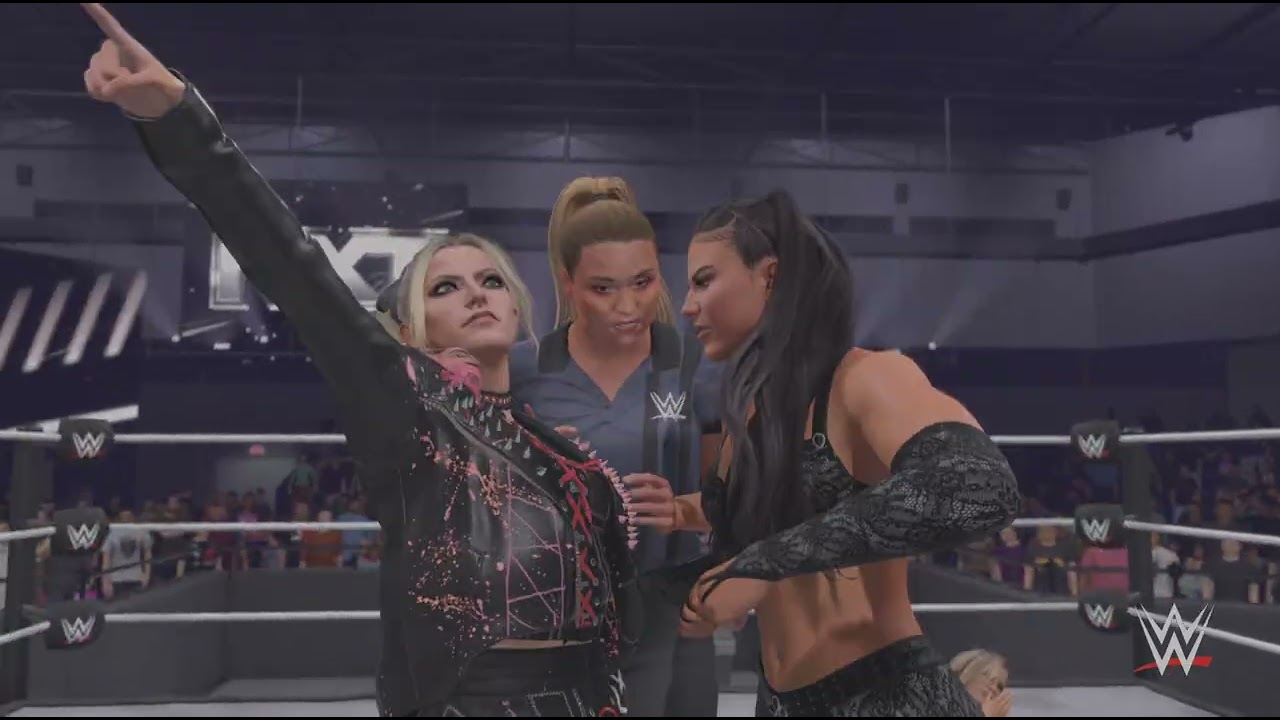 WWE 2K26_ CHaRLoTTe FLaiR vs FaLLon HenLey  !!!