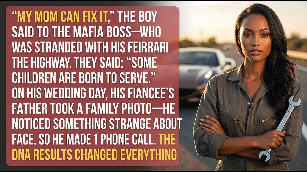 “My Mom Can Fix It,” The Boy Said To The Mafia Boss—Who Was Stranded With His Ferrari On The Highway