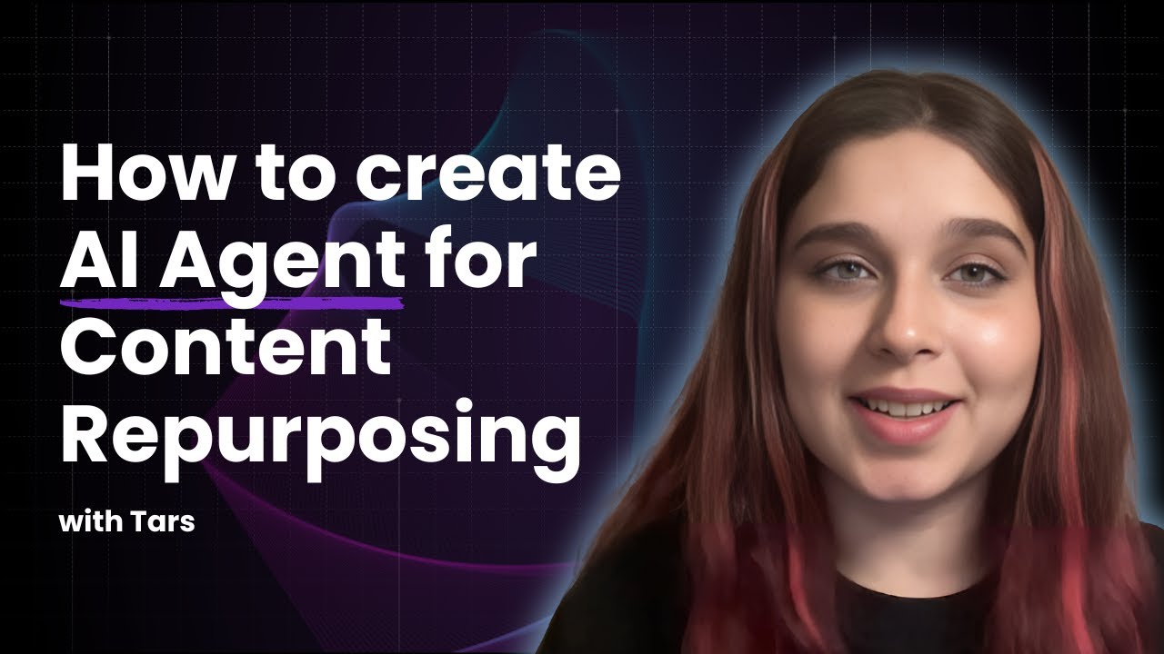 Create your own AI Agent for Digital Content Repurposing Now - Step by Step Tutorial