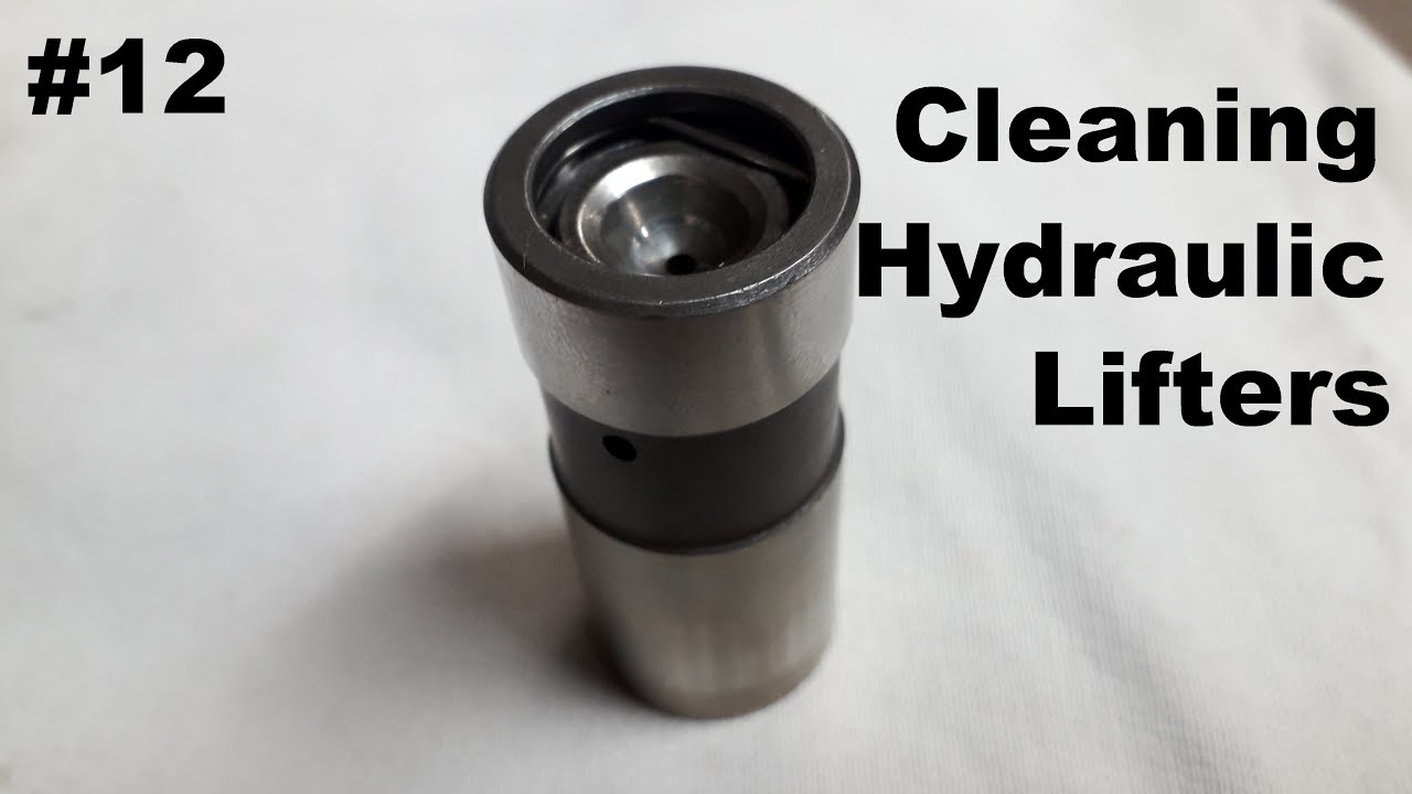Part 12. OMC 235 repair. Cleaning hydraulic lifters