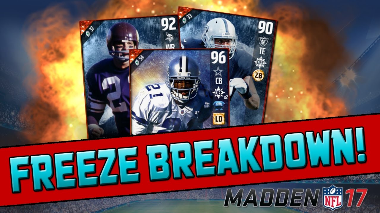 Ultimate Freeze Breakdown! | Madden 17 Ultimate Team - 96 Deion, Gifts, OOP, & More