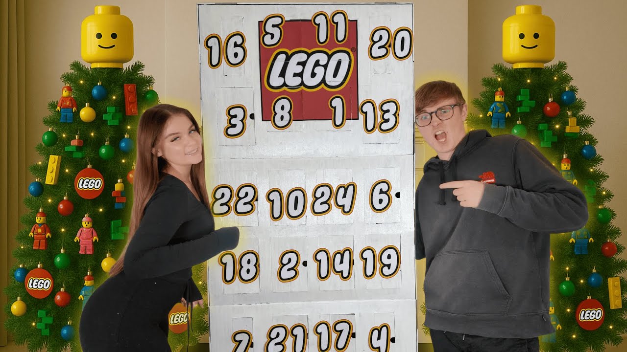 Распаковываем САМЫЙ БОЛЬШОЙ в мире LEGO Адвент-календарь!!