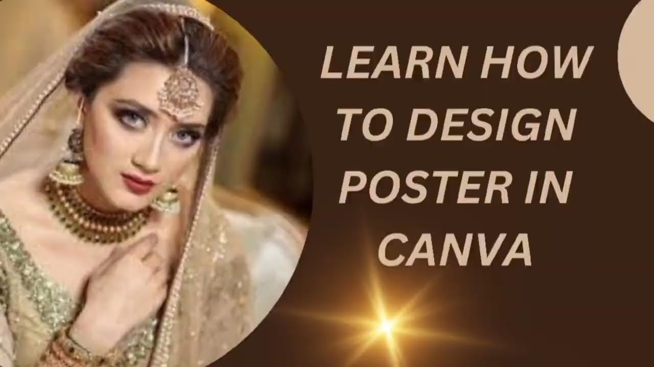 Awesome tutorial on poster design in canva(step by step tutorial)