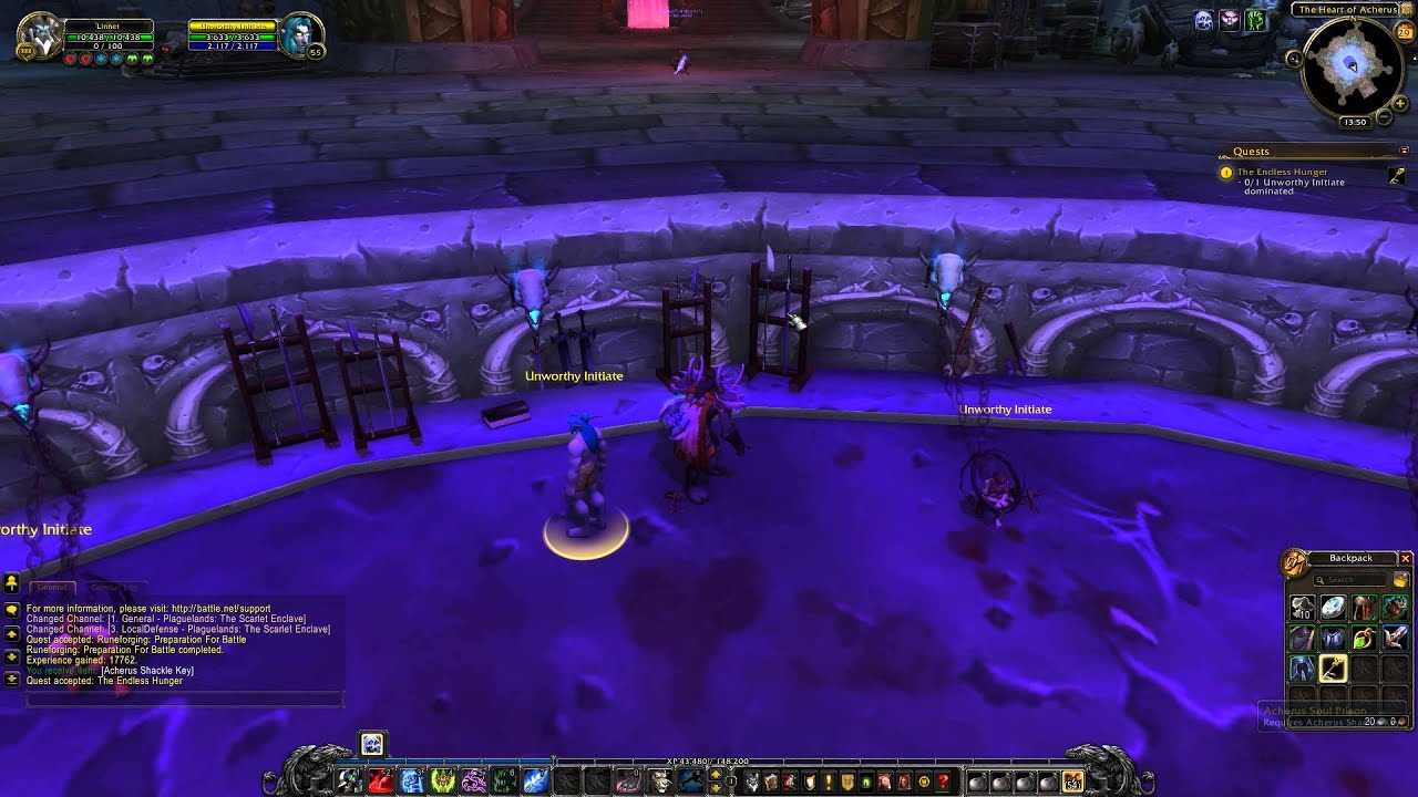 The Endless Hunger Quest Playthrough - Plaguelands The Scarlet Enclave