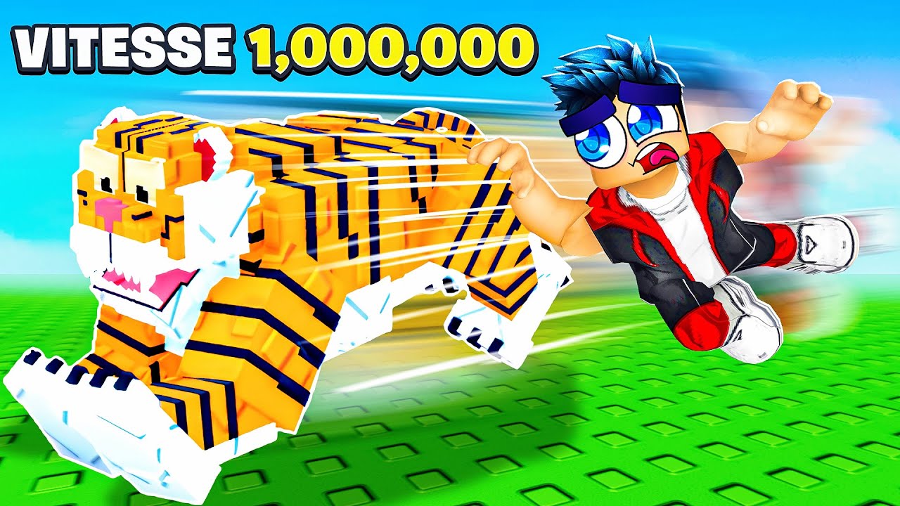 J'ai élevé les animaux les plus RAPIDES de Roblox...