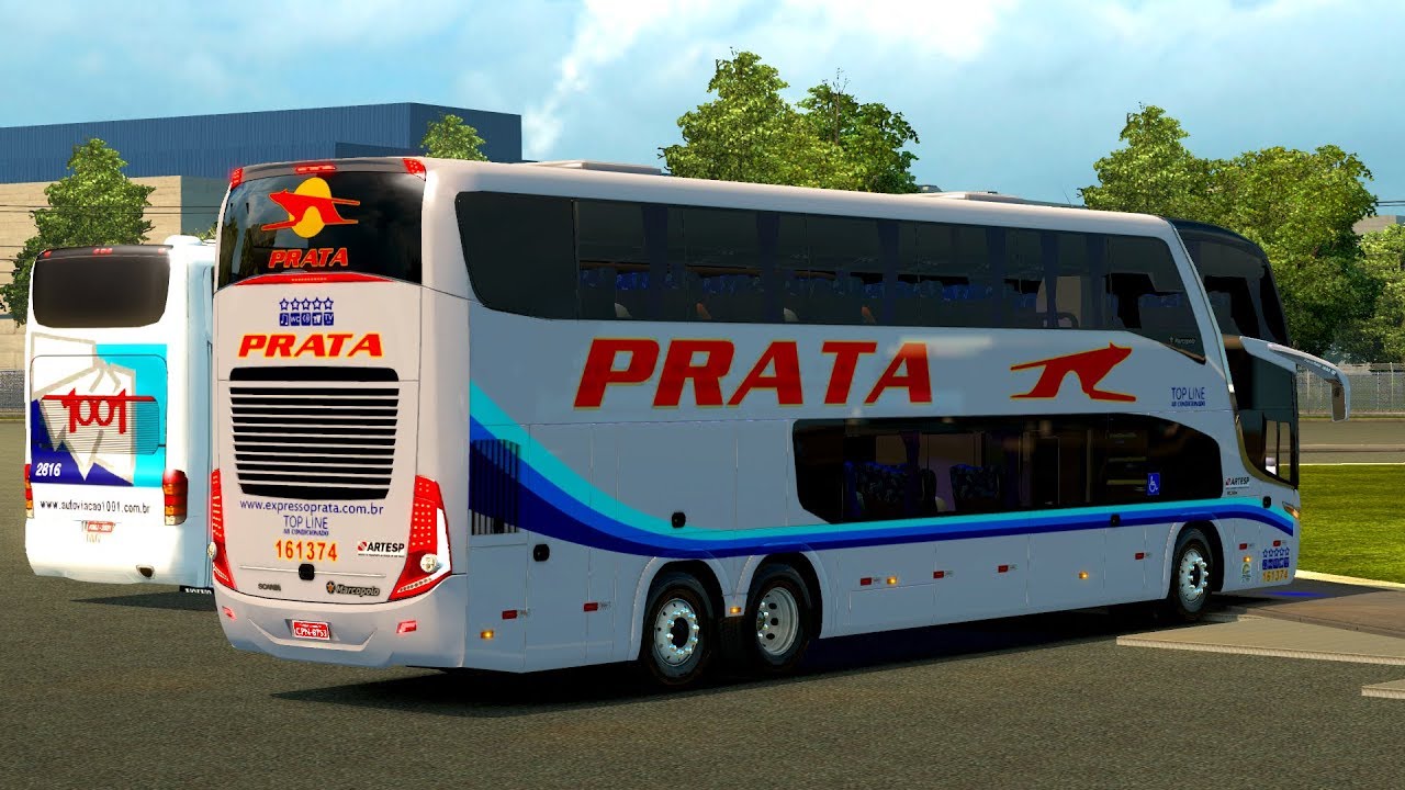 GRAVE ACIDENTE na MARGINAL TIETÊ   l G7 1800 DD l ETS2 MOD BUS l SIMULAÇÃO ao EXTREMO #28