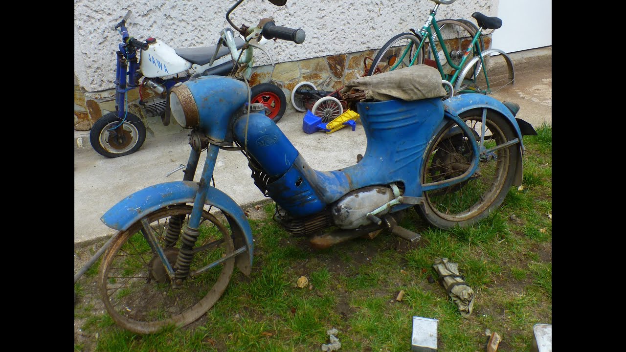 Jawa 550 renovace