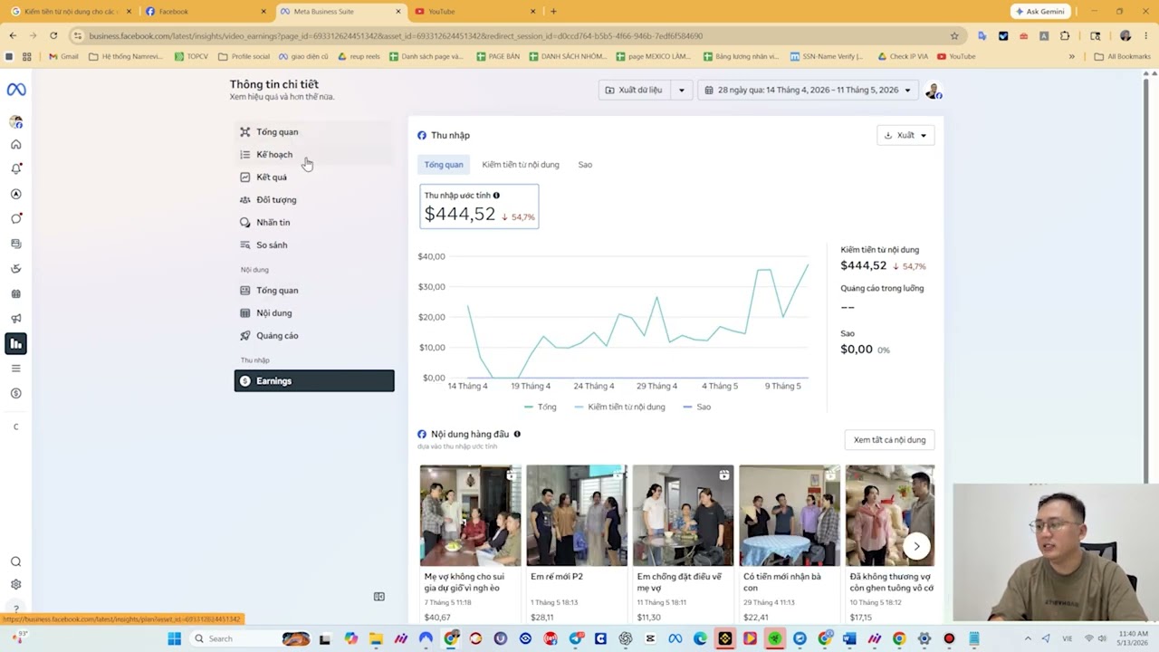 Sự Thật Về Kiếm Tiền Từ Nội Dung Tr&ecirc;n Facebook Năm 2026