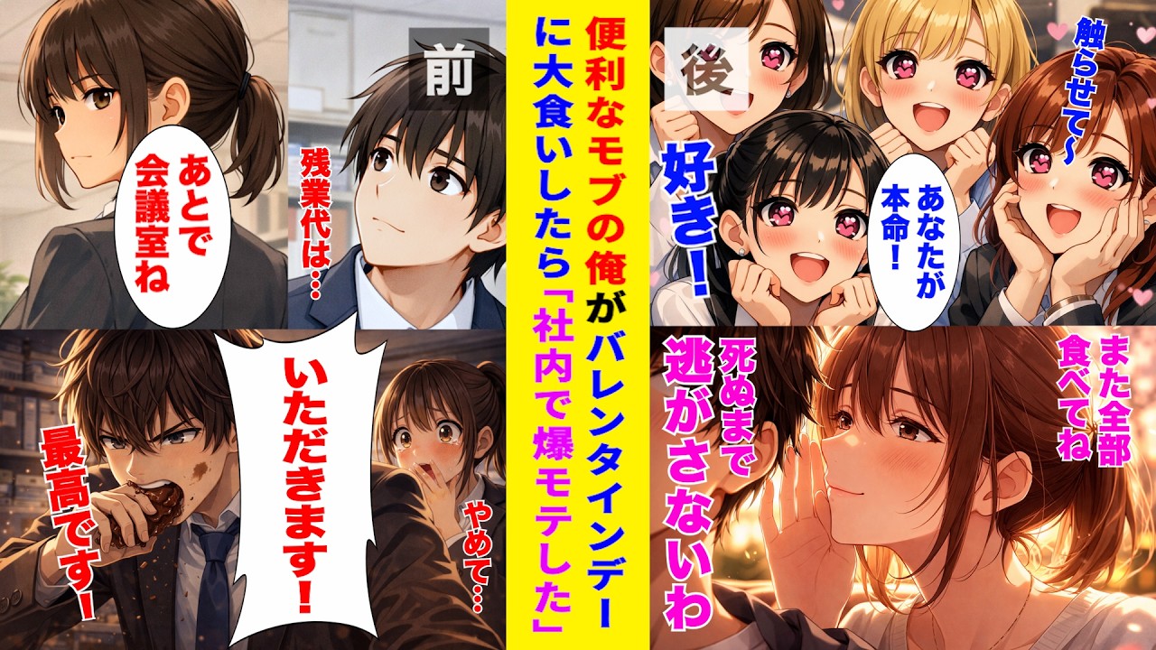 【漫画】「便利屋」がバレンタインデーに「選ばれる側」になるまで