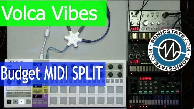 Volca Vibes: Budget Midi Split for BeatStep Pro - SonicLAB Review