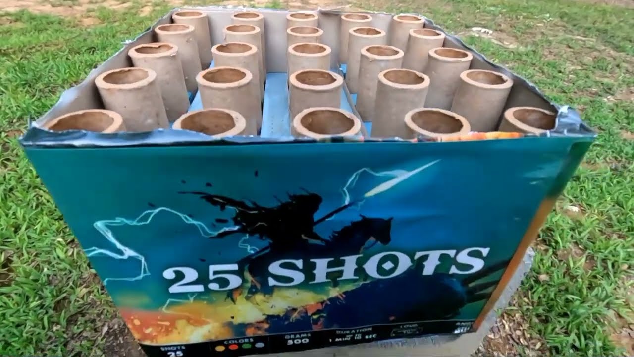Mythical Creature 25 Shots 500 Gram By Fox Fireworks #firework #fireworks #demo