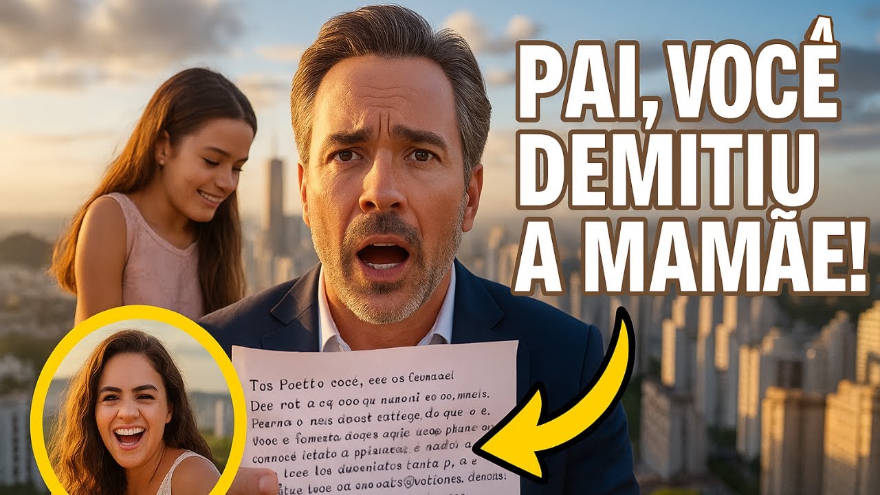 REVELADO: O MILIONÁRIO SURPREENDIDO ENCONTRA FILHA OCULTA E OUVE: 'PAI, VOCÊ DEMITIU A MAMÃE!'
