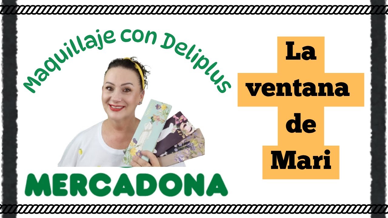 MAQUILLAJE CON DELIPLUS/MERCADONA