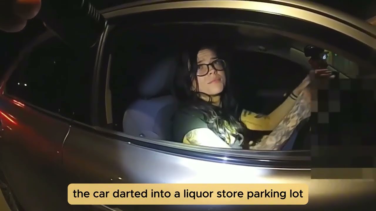 Police Bodycam: Officer Arrested a Gen Z Girl Drunk-Driving Her Vomiting Brother