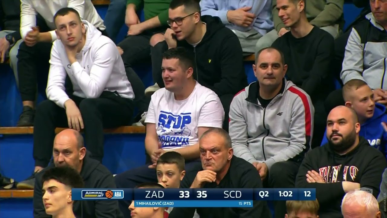AdmiralBet ABA League 2025/26, highlights, Play-out Round 5: Zadar &ndash; SC Derby (23.3.2026)