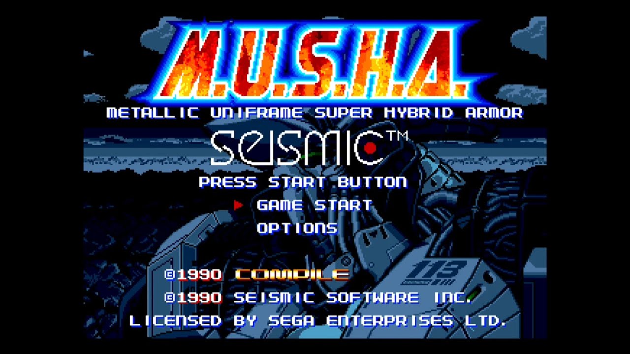 Just For Fun Retro Run - MUSHA - Sega Genesis