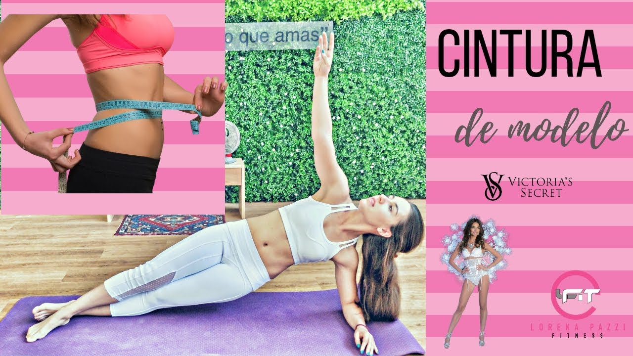 Cintura de de modelo de VS | Rutina de oblicuos