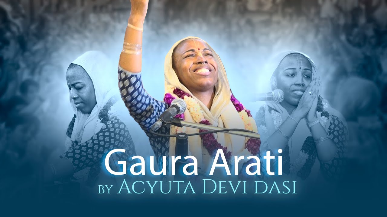 Gaura Aarti by Acyuta Gopi | ISKCON Chowpatty 2025