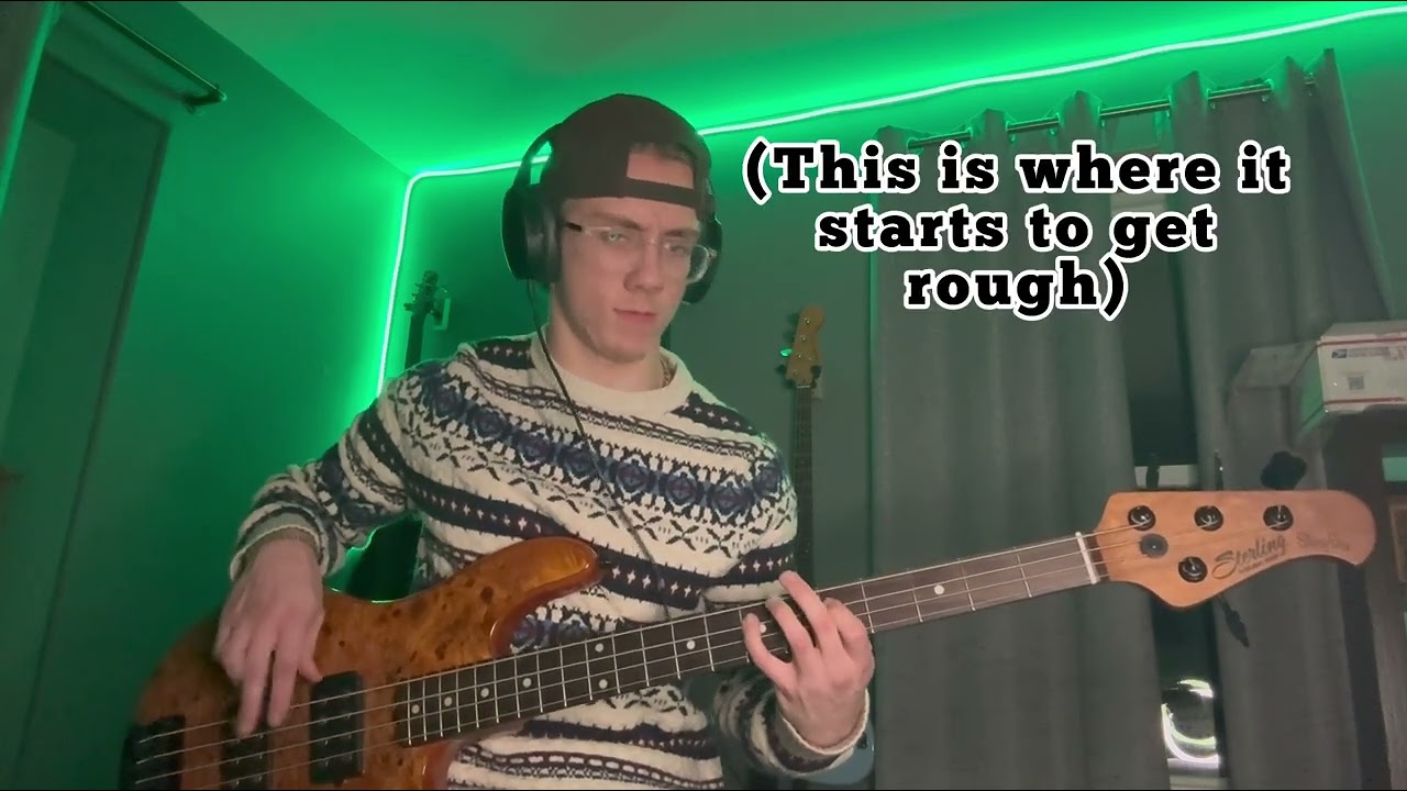 Blackened Bass Cover (shoutout to Greig over at Sweetwater)
