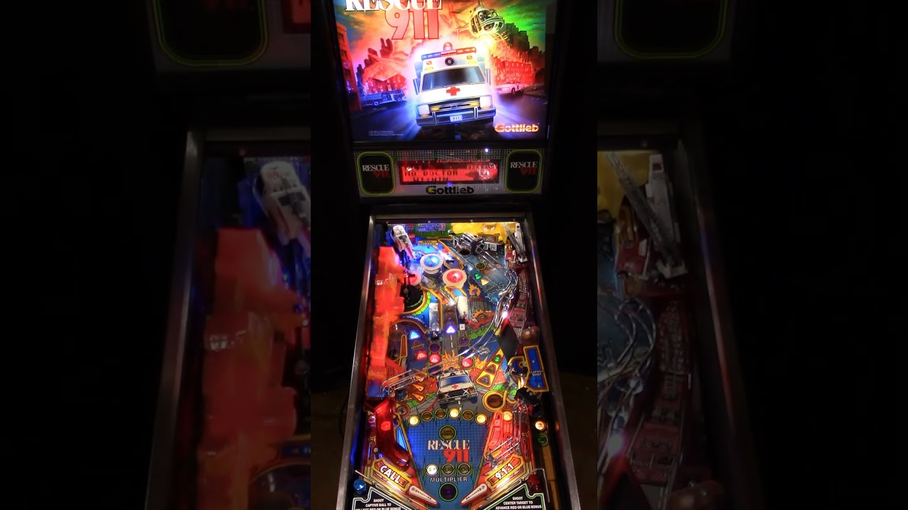 Rescue 911 Pinball Machine - For Sale @Pinball805.com