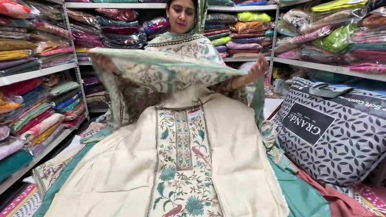 Madhav brand K party wear suit 7015339478