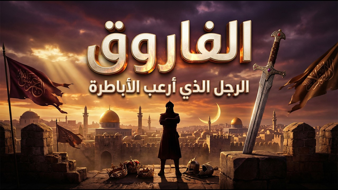 عمر بن الخطاب — الفاروق الذي أرعب الأباطرة وعدل بين الناس