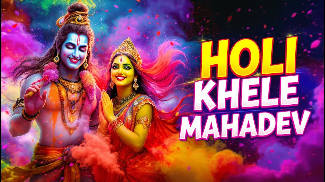 रंग, भक्ति और आनंद का संगम – शिव पार्वती के साथ Holi Khele Mahadev 🎉🌸 | Festival of Divine Love