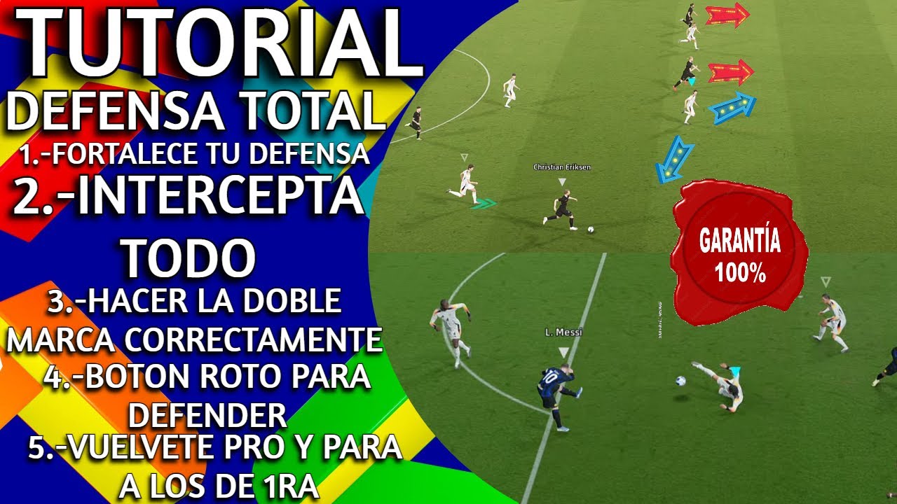 TUTORIAL COMO DEFENDER AL 100% Y TENER UNA DEFENSA TOTAL efootball 2025