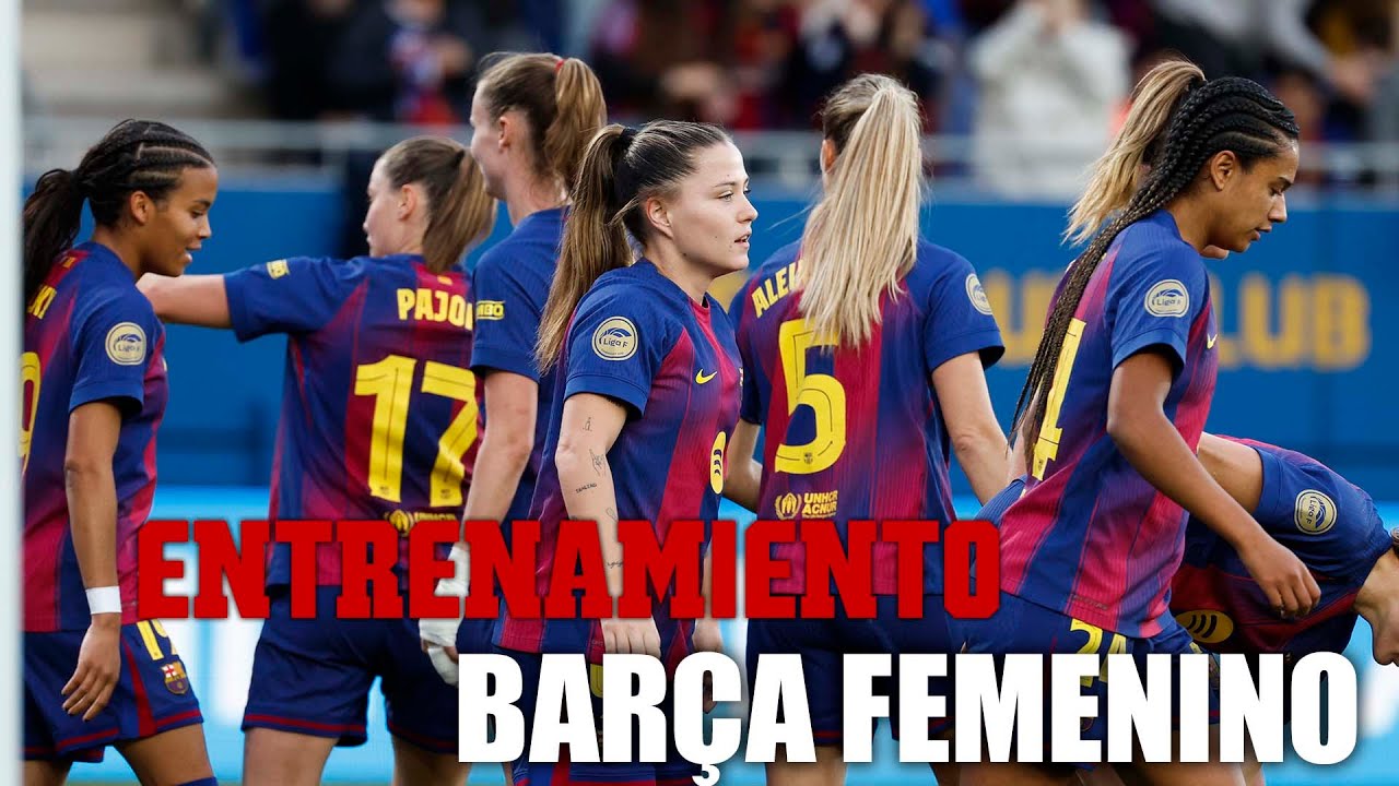 EN DIRECTO I Entrenamiento de puertas abiertas del FC Barcelona Femenino