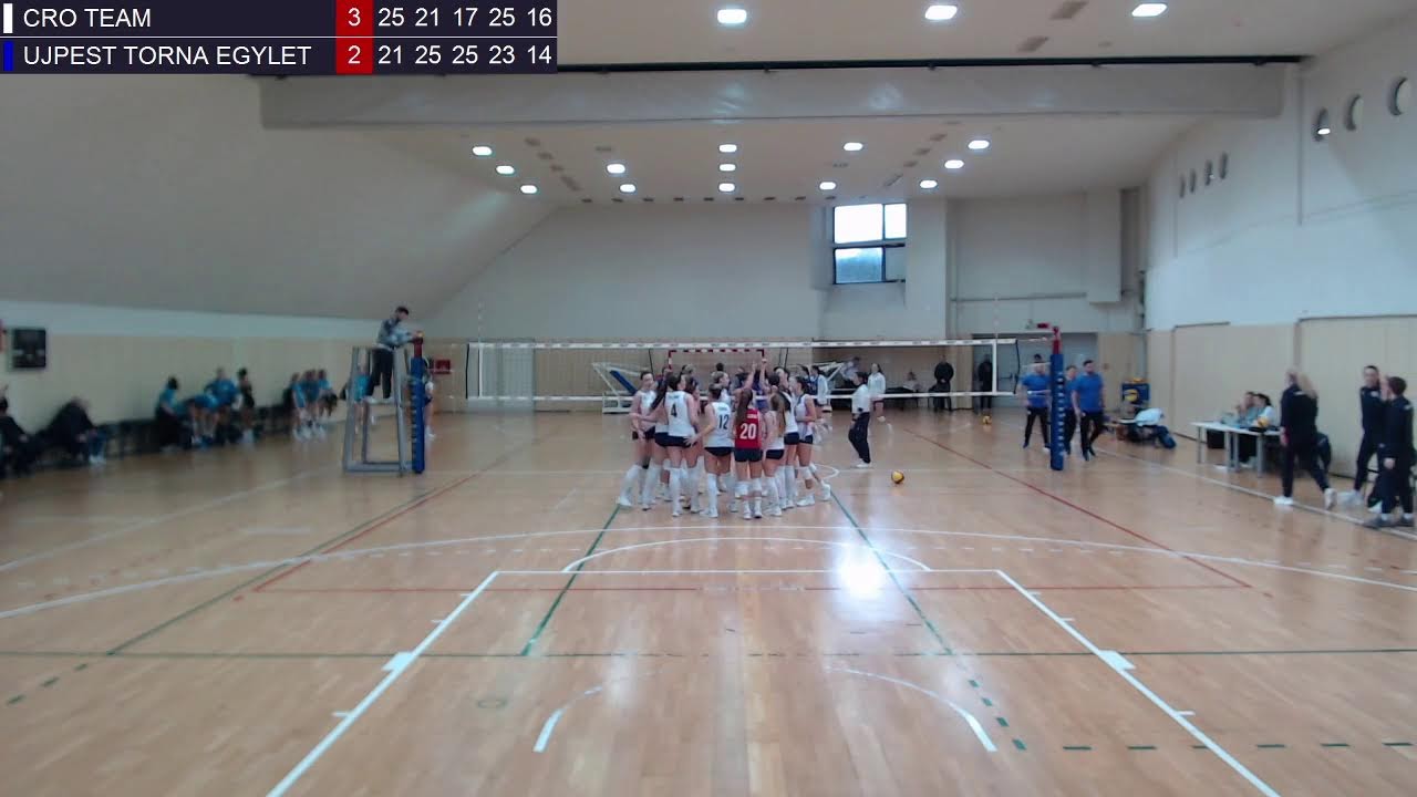 12.2.2026. MEVZA JUNIOR CLUB CHAMP., POOL C (W), CRO Team (CRO) - Újpest Torna Egylet (HUN)