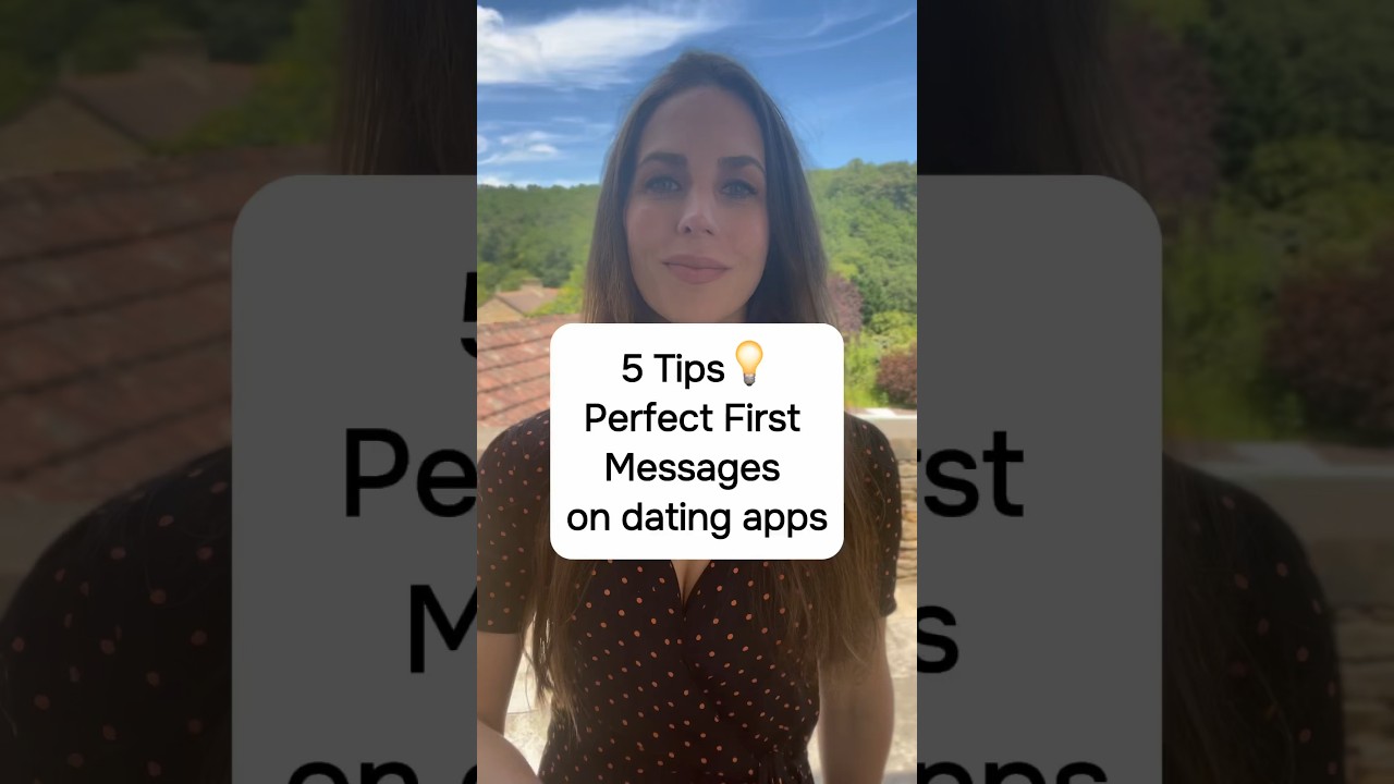 5 Tips For Perfect First Messages On Dating Apps