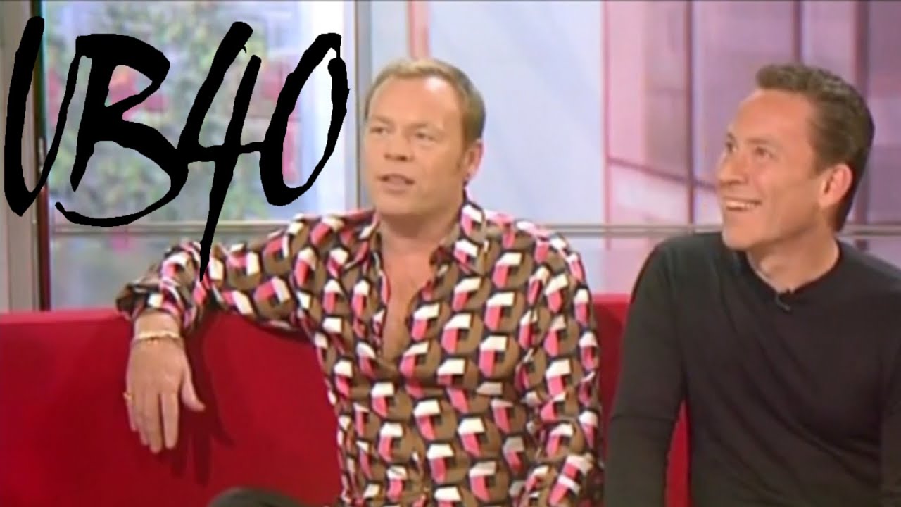 UB40's Ali and Robin Campbell on BBC Breakfast in 2003 promoting Swing Low for the Rugby World Cup
