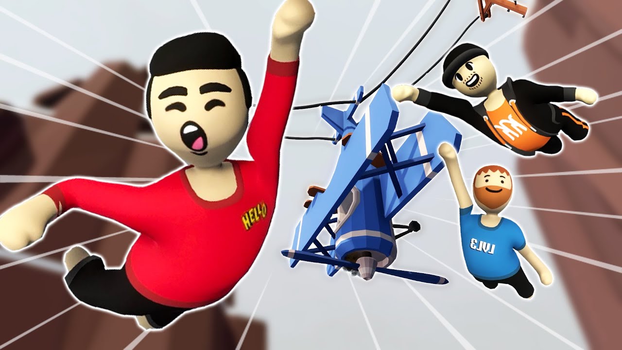WE'RE IN THE GAME?!  *Feat. @KindlyKeyin and @Level3JP  (Human Fall Flat)