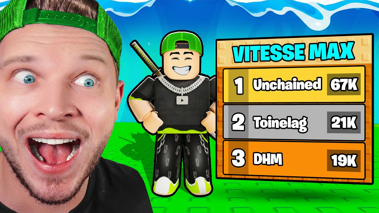 Je suis Passé TOP #1 du Classement sur Tsunami Brainrot !