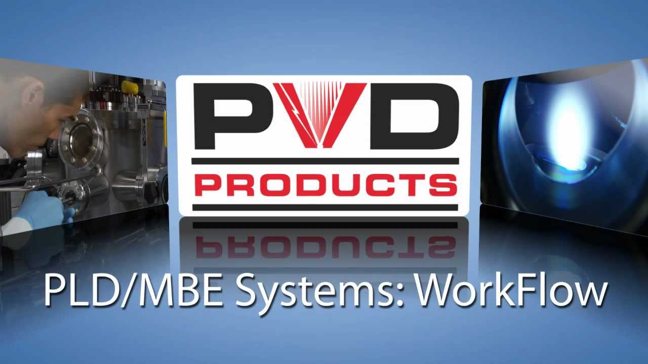PVD Products PLD/MBE Systems WORKFLOW