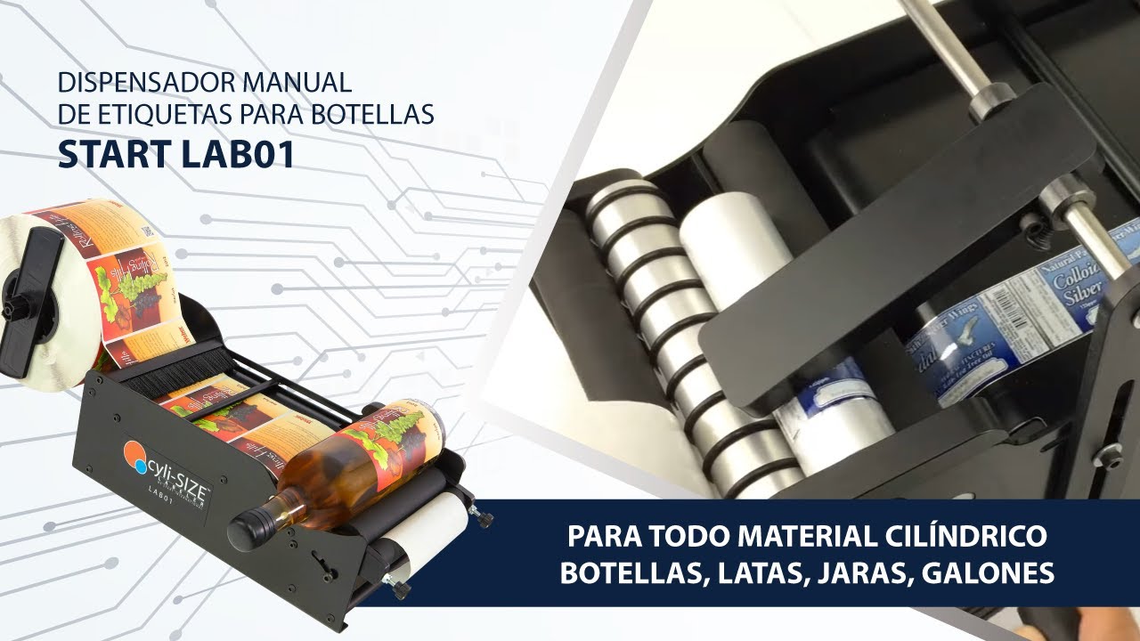 LAB 01 APLICADOR MANUAL DE ETIQUETAS PARA BOTELLAS I EM GRAPHICS I