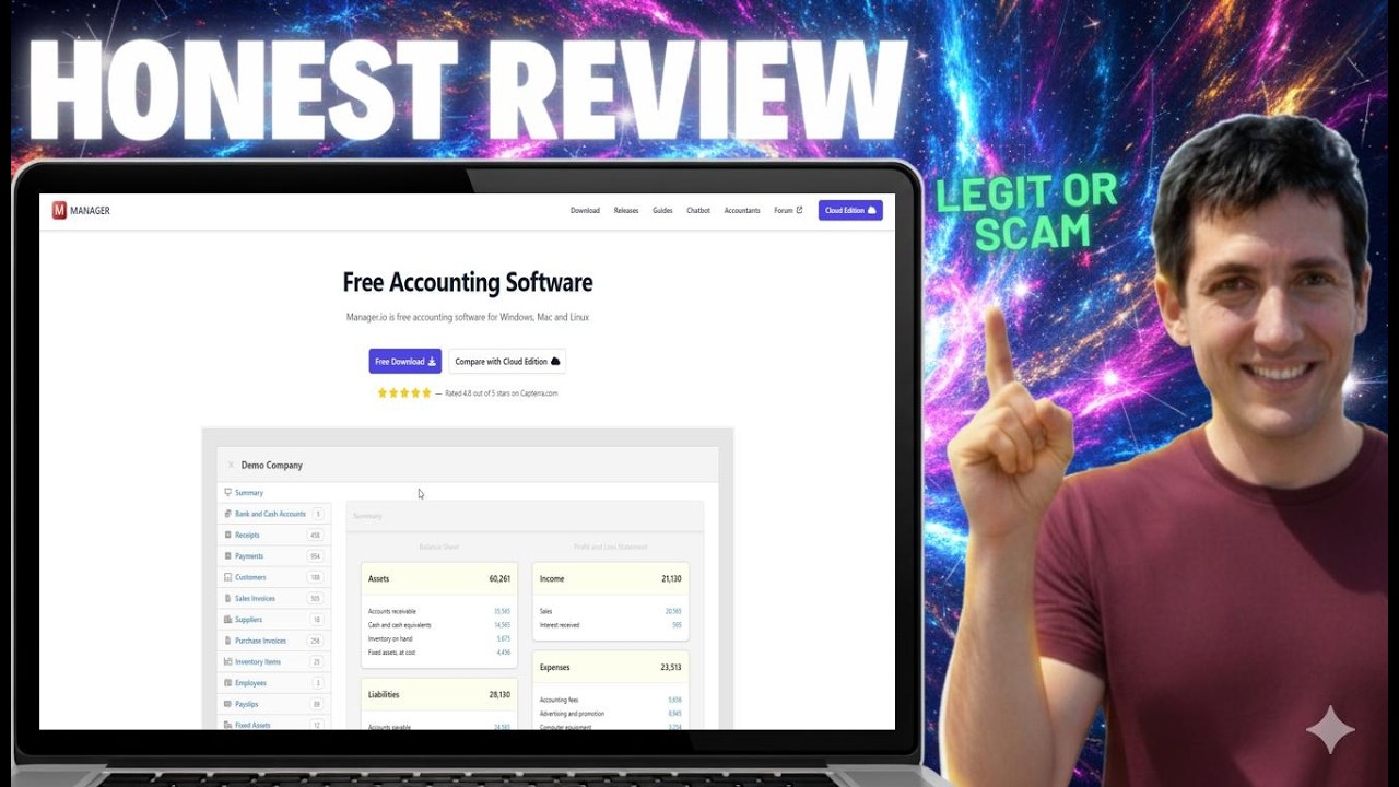 Manager.io vs QuickBooks Review 2026 | Accounting Software Comparison