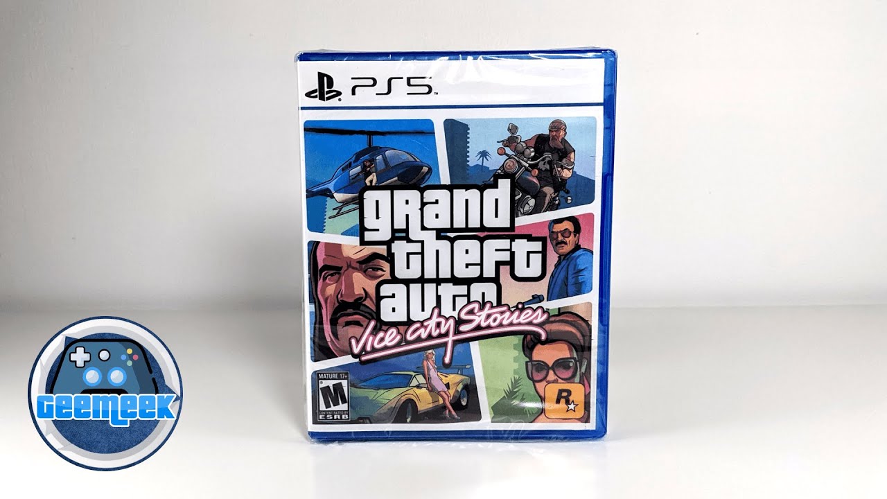 GTA Vice City Stories - PS5 Unboxing (Concept)