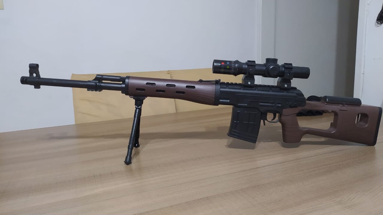 UNBOXING ARMINHA DE GEL SVD DRAGUNOV
