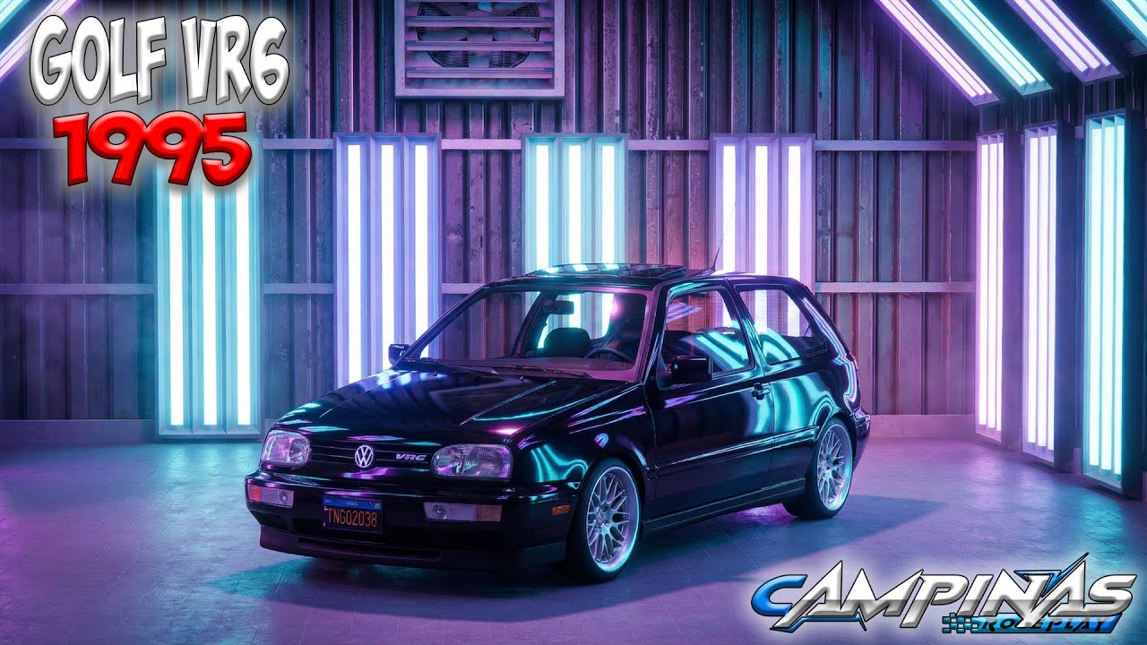 MONTEI um carro do FERRO VELHO GOLF VR6 1995 - Campinas RP - #36