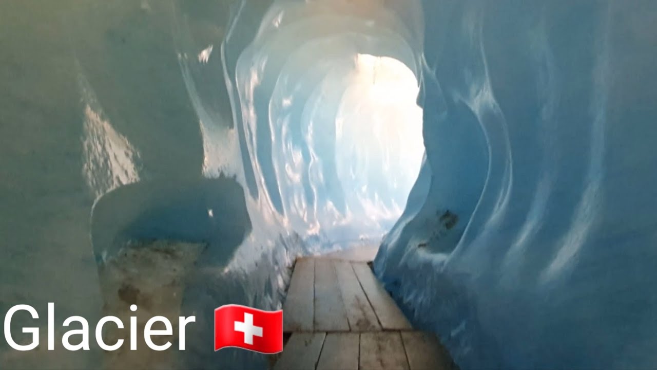 Furka pass switzerland  glacier