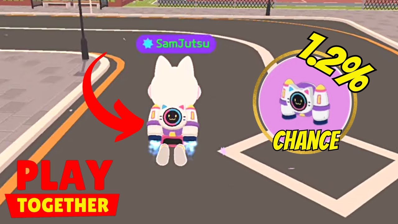 Hitting The Space Cat DRAW Til I Get JETPACK! | Play Together